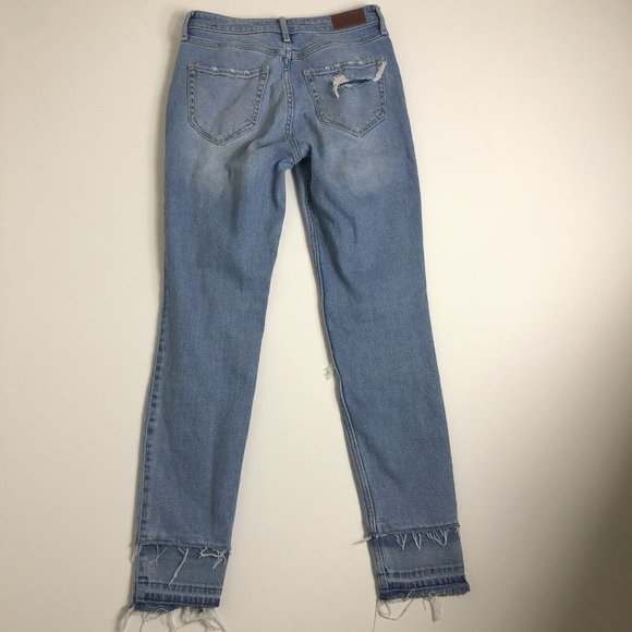 Hollister Women High-Rise Super Skinny Jeans Classic Stretch SIZE 3R W26 L30 I81 - Picture 4 of 7